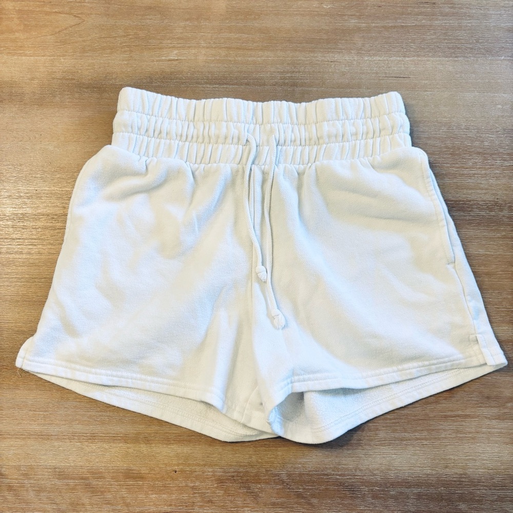 LAST CHANCE: Wild Fable Fleece Pull-on Shorts in White, S